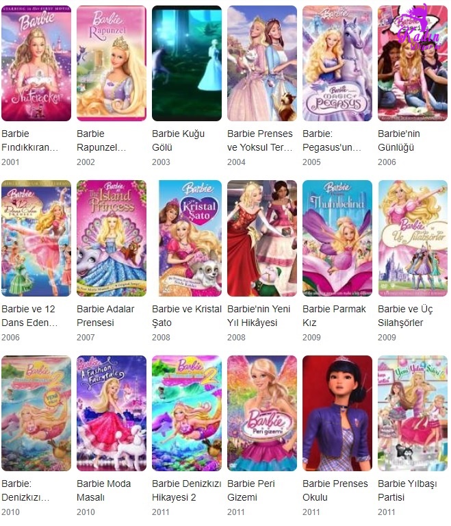 40 dan fazla Barbie Filmi Var
